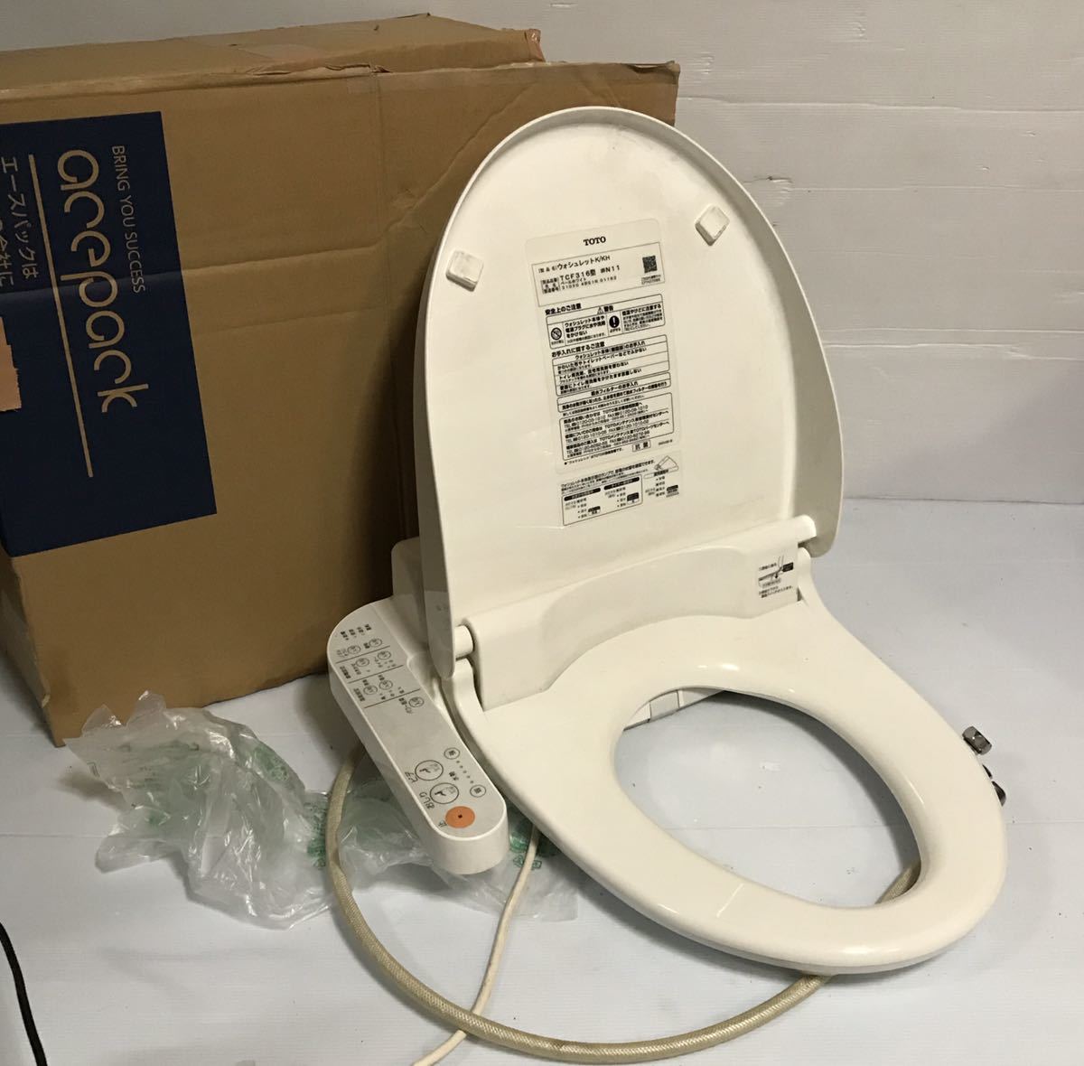 TOTO ウォシュレット 温水洗浄便座 TCF316 TCF316-SC1 B08 温水洗浄 