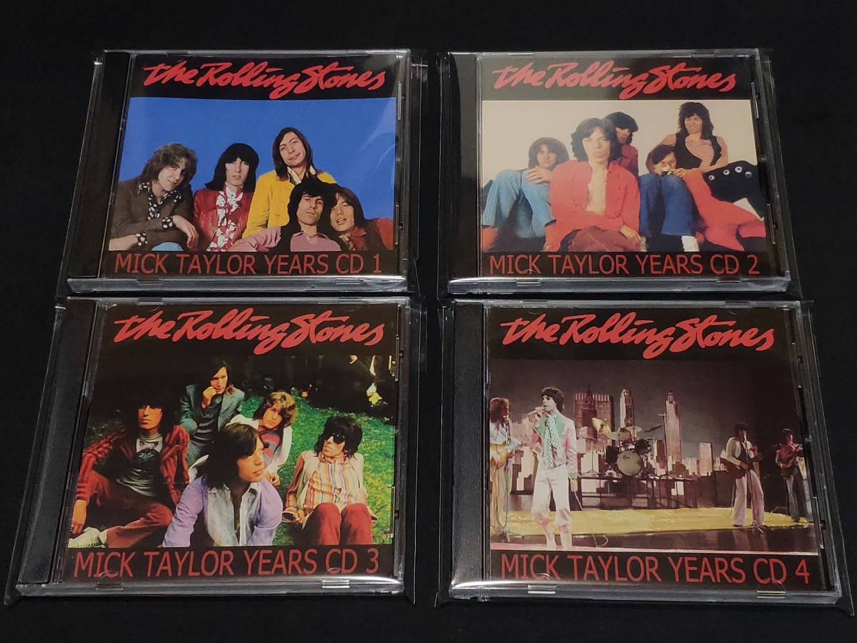 希少！ ローリング・ストーンズ Mick Taylor Years ミック・テイラー・イヤーズ 1973 年ライヴ 4枚セット
