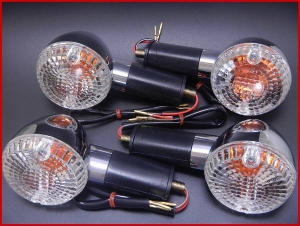 おまとめ 正規品，セール 送料込み ゼファーχ/400/750/1100 クリア ウインカー(1