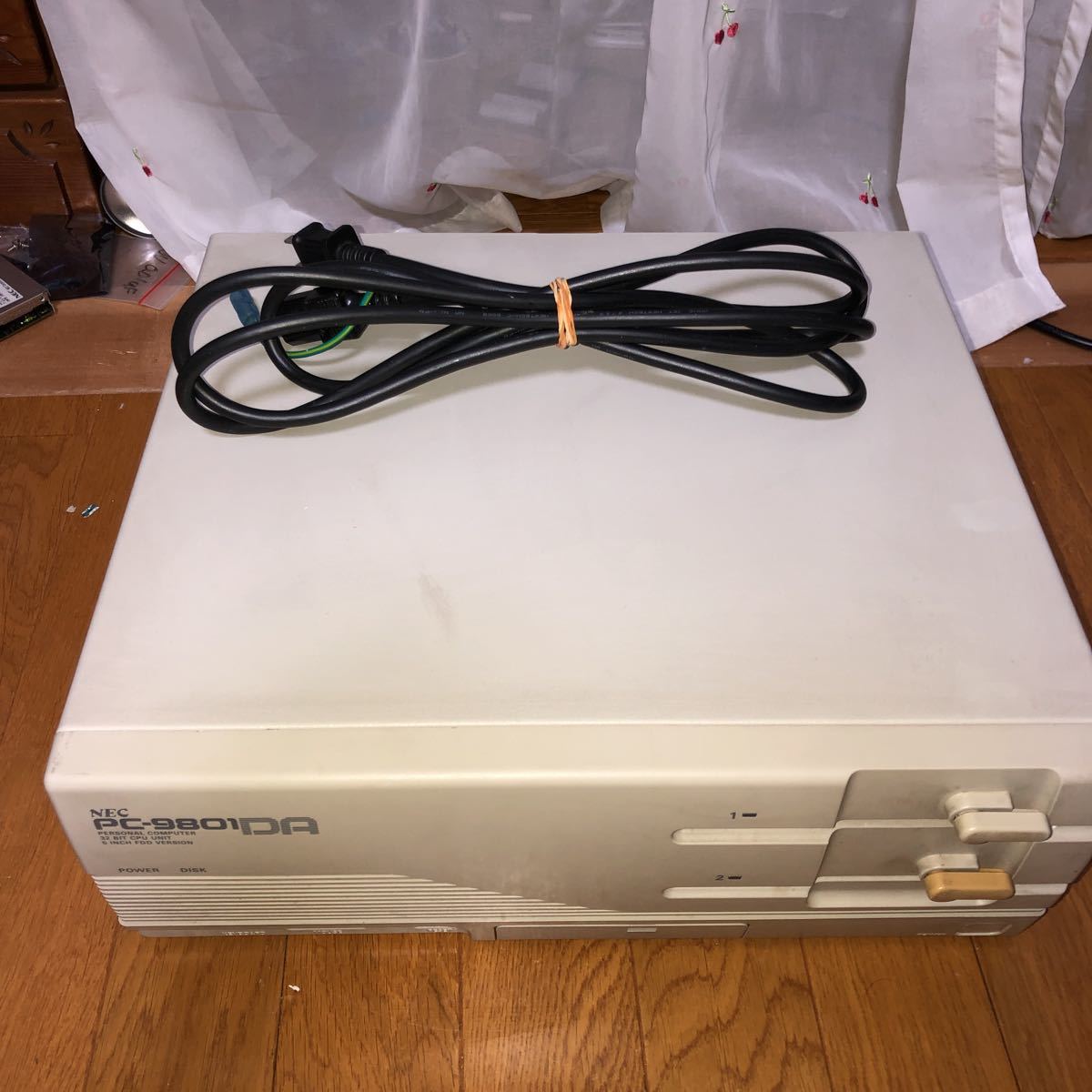 H)NEC PC-9821Ne2 HDD欠品 画面乱れます FDDよりDOSの起動のみ確認