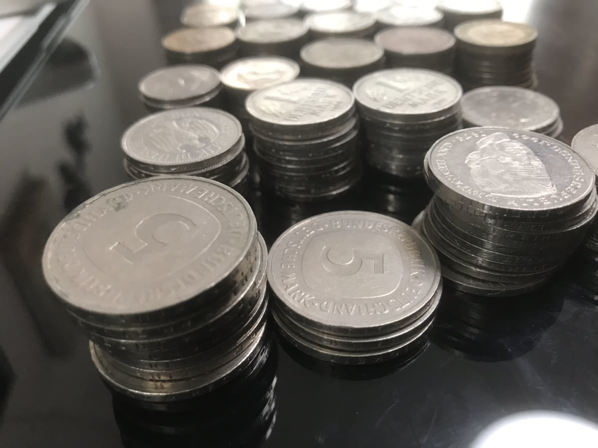 ドイツ 旧コイン 計93枚の通販は 旧ドイツマルク 記念銀貨
