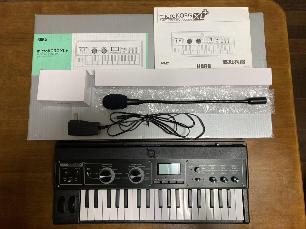 microKORG XL+ 美品　完動品　ボコーダー　シンセサイザー　送料無料_1