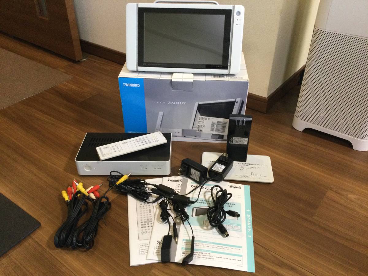ツインバード ZABADY 防水テレビ VW-J107 難あり ZABADY 防水