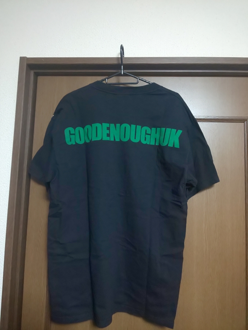 Ge Uk グッドイナフ 手刷りクロスドット背ロゴtシャツ 黒x白 Lサイズ 美 半袖tシャツ 売買されたオークション情報 Yahooの商品情報をアーカイブ公開 オークファン Aucfan Com