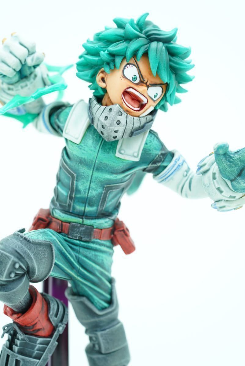 リペイント 僕のヒーローアカデミア 緑谷出久 デク フィギュア THE MOVIE ヒーローズ ライジング VS VILLAIN DEKU Repaint Figure_2