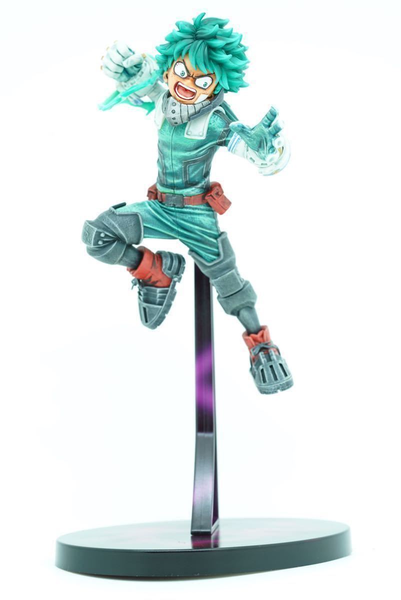 リペイント 僕のヒーローアカデミア 緑谷出久 デク フィギュア THE MOVIE ヒーローズ ライジング VS VILLAIN DEKU Repaint Figure_4