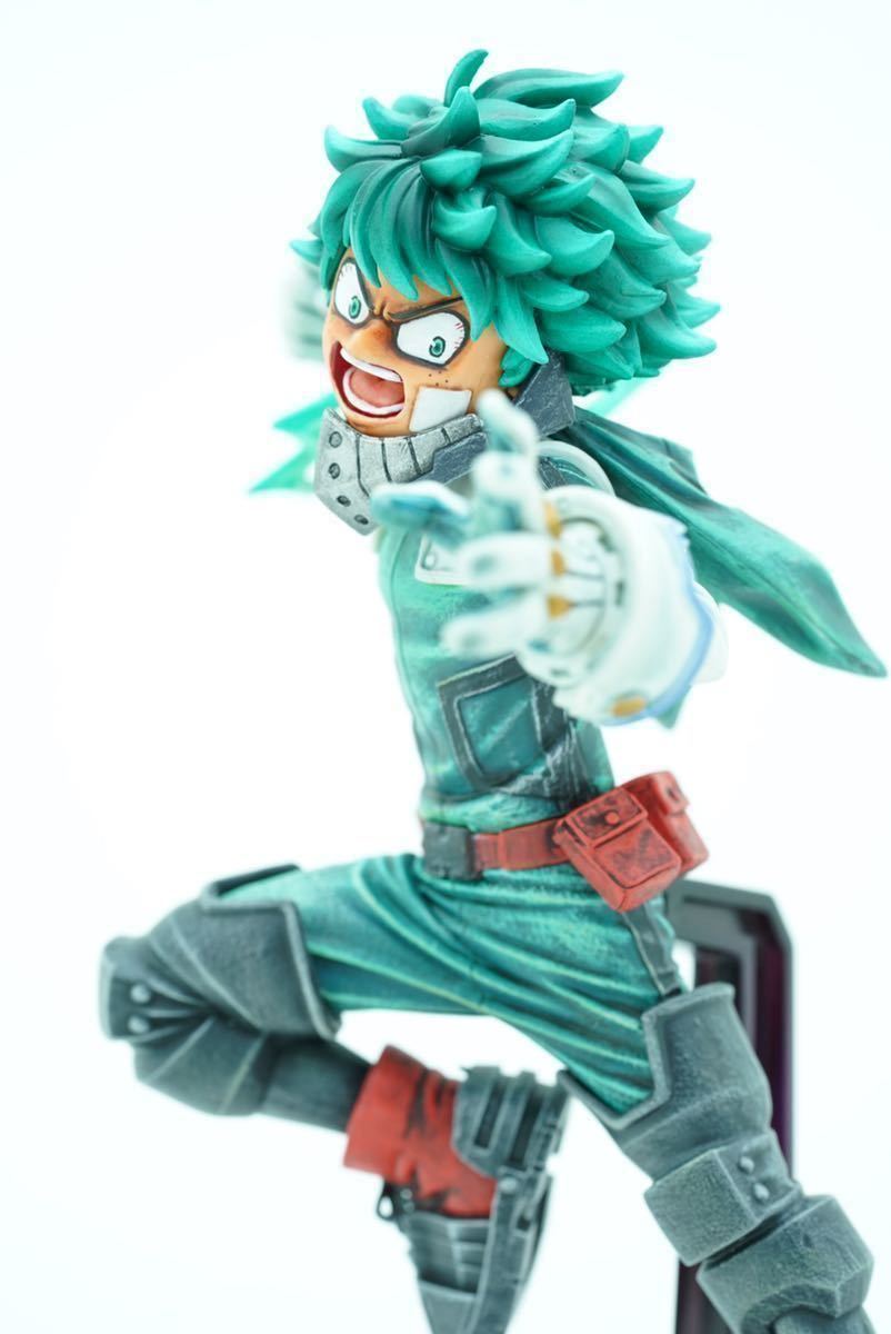 リペイント 僕のヒーローアカデミア 緑谷出久 デク フィギュア THE MOVIE ヒーローズ ライジング VS VILLAIN DEKU Repaint Figure_6