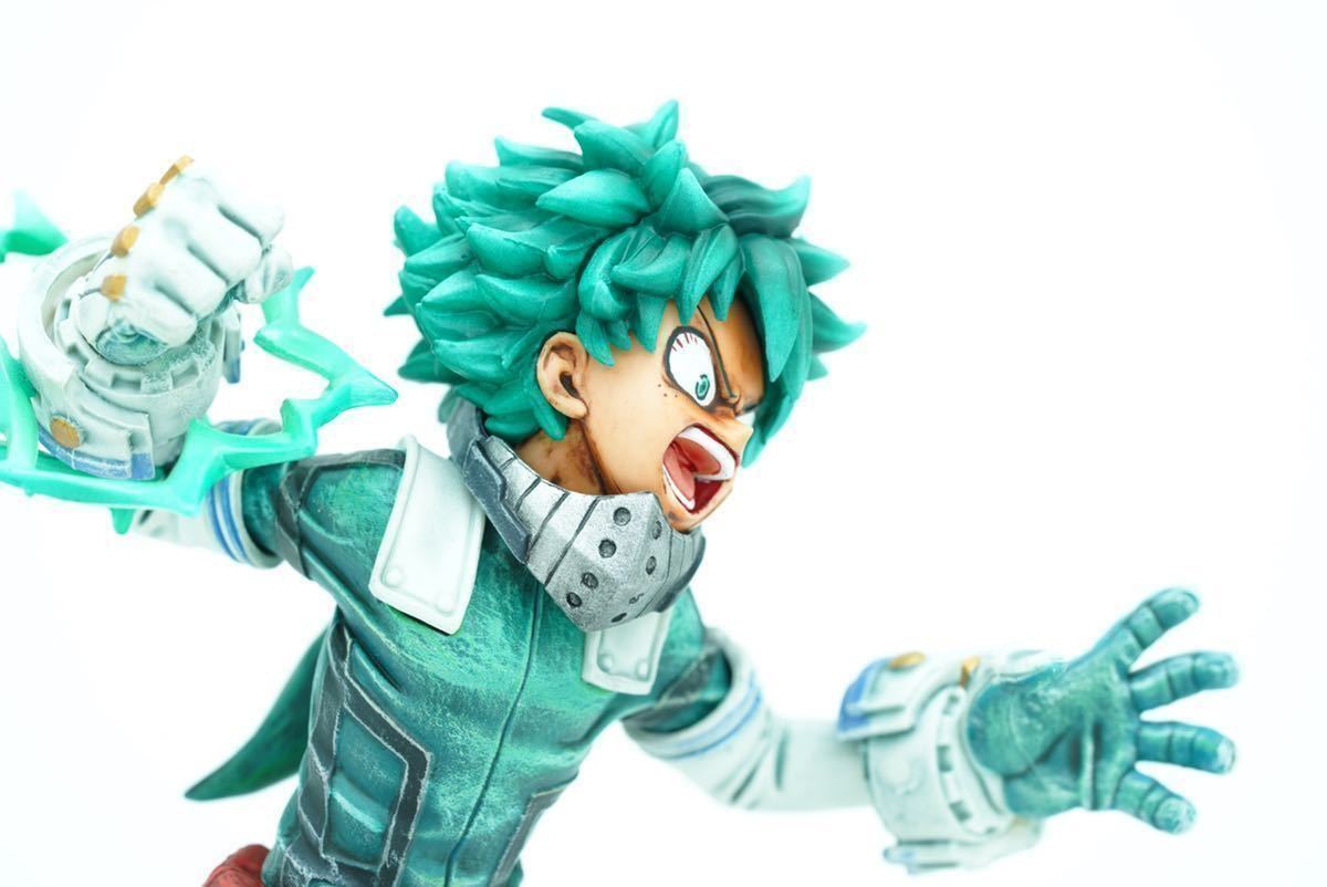 リペイント 僕のヒーローアカデミア 緑谷出久 デク フィギュア THE MOVIE ヒーローズ ライジング VS VILLAIN DEKU Repaint Figure_7