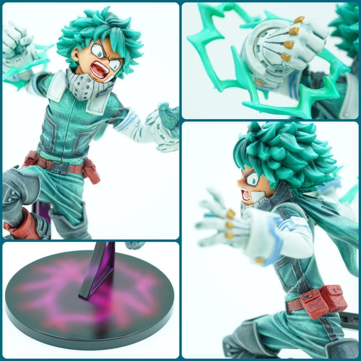 リペイント 僕のヒーローアカデミア 緑谷出久 デク フィギュア THE MOVIE ヒーローズ ライジング VS VILLAIN DEKU Repaint Figure_9