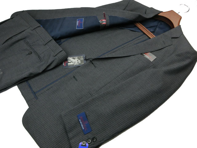 新品 ALAIN DELON AB6 身長175㎝ 胴囲88㎝ 春夏 Super100s 2ボタン