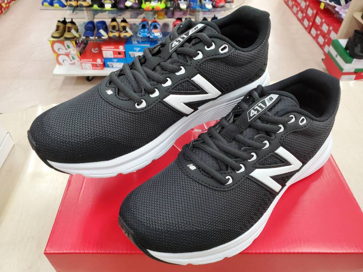 新品即決28.0cm★NewBalanceニューバランス M411LB2 メンズ カジュアルランニング★ウォーキング 仕事履きにも◎ 軽量 運動靴☆ - balance new 紐靴 ML373PJ22E 「ニューバランスファクトリーストア