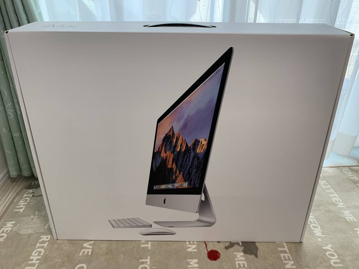 iMac（Retina 5K，27-inch，2017）Core i5 3.4GHz apple ssd 512GB 