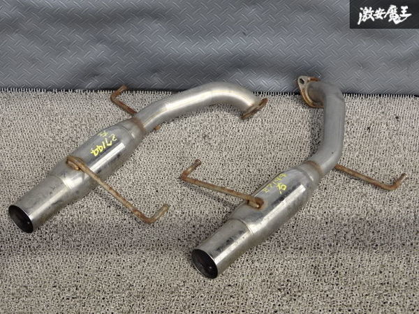 5次元 五次元 スーパーラップ BL5 レガシィ EJ20 ターボ セミステンレス マフラー リアピース 単体 棚1J21