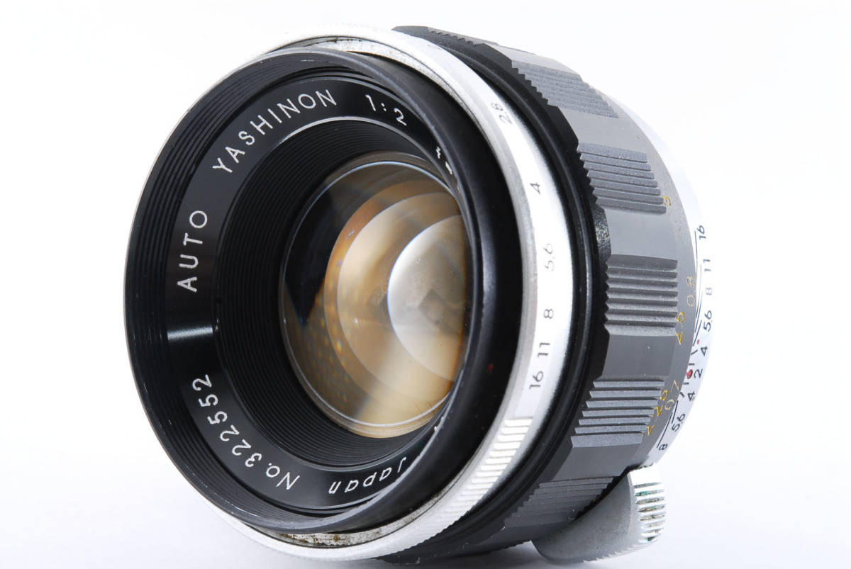 ☆極上美品☆YASHICA ヤシカ AUTO YASHINON 5cm F2 ☆M42マウント