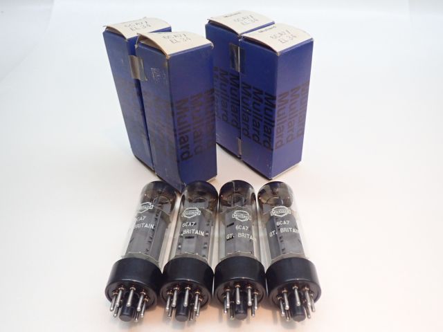 4本セット ムラード Mullard EL84 真空管 ロシア製 Amazon.co.jp