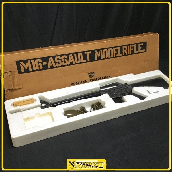 3120】ジャンク扱い MGC製 M16アサルトライフル 金属製モデルガン