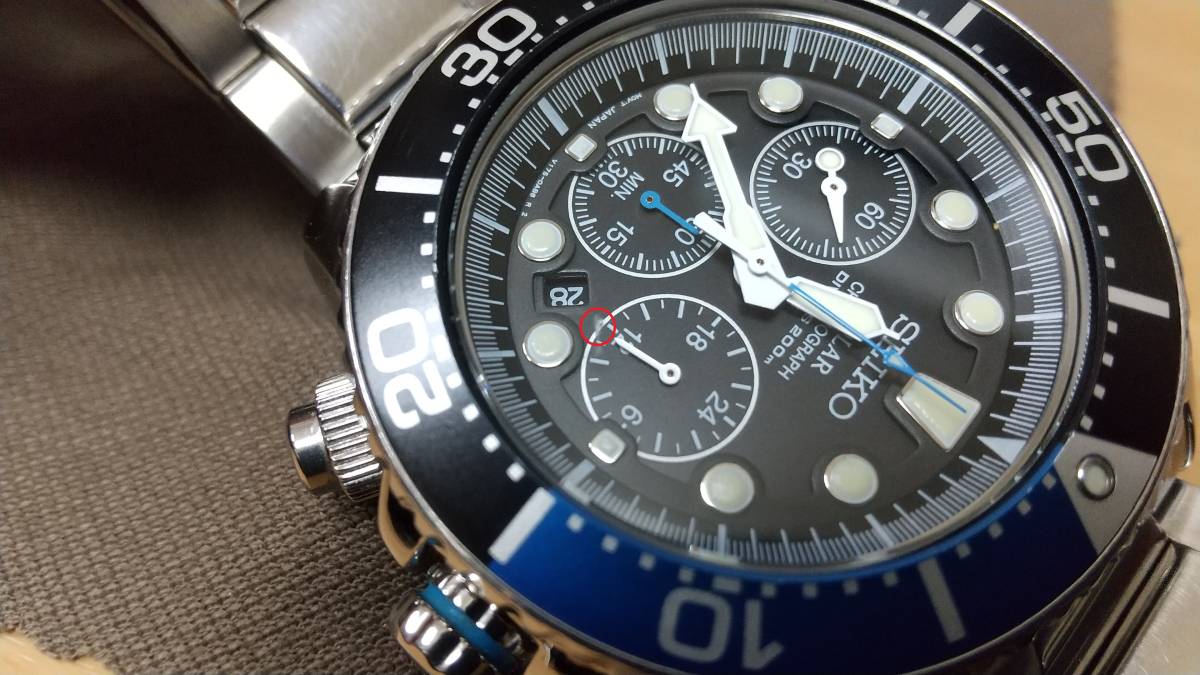 SSC017P1 SEIKO セイコー クロノグラフ PROSPEX Solar 海外モデル 