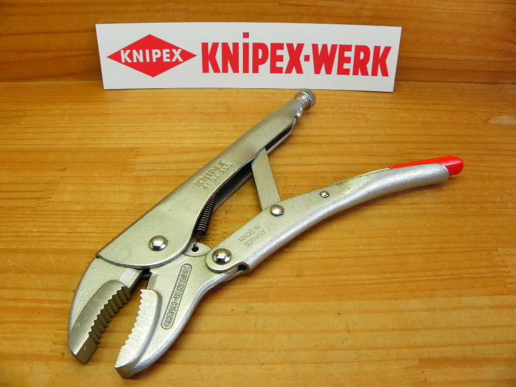 クニペックス KNIPEX グリッププライヤー Grip Pliers 4104-180