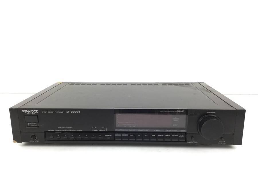 #KENWOOD ケンウッド FMステレオチューナー D-3300T KENWOOD D-3300T FMステレオチューナー◇委託品【TB】 D-3300T KENWOOD