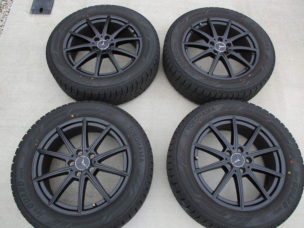  215/60R18 20年製 スタッドレス GLBクラス ベンツ純正ホイール 低走行 A2474012600(スタッドレスタイヤ)｜売買されたオークション情報、yahooの商品情報をアーカイブ公開 - オークファン 5穴