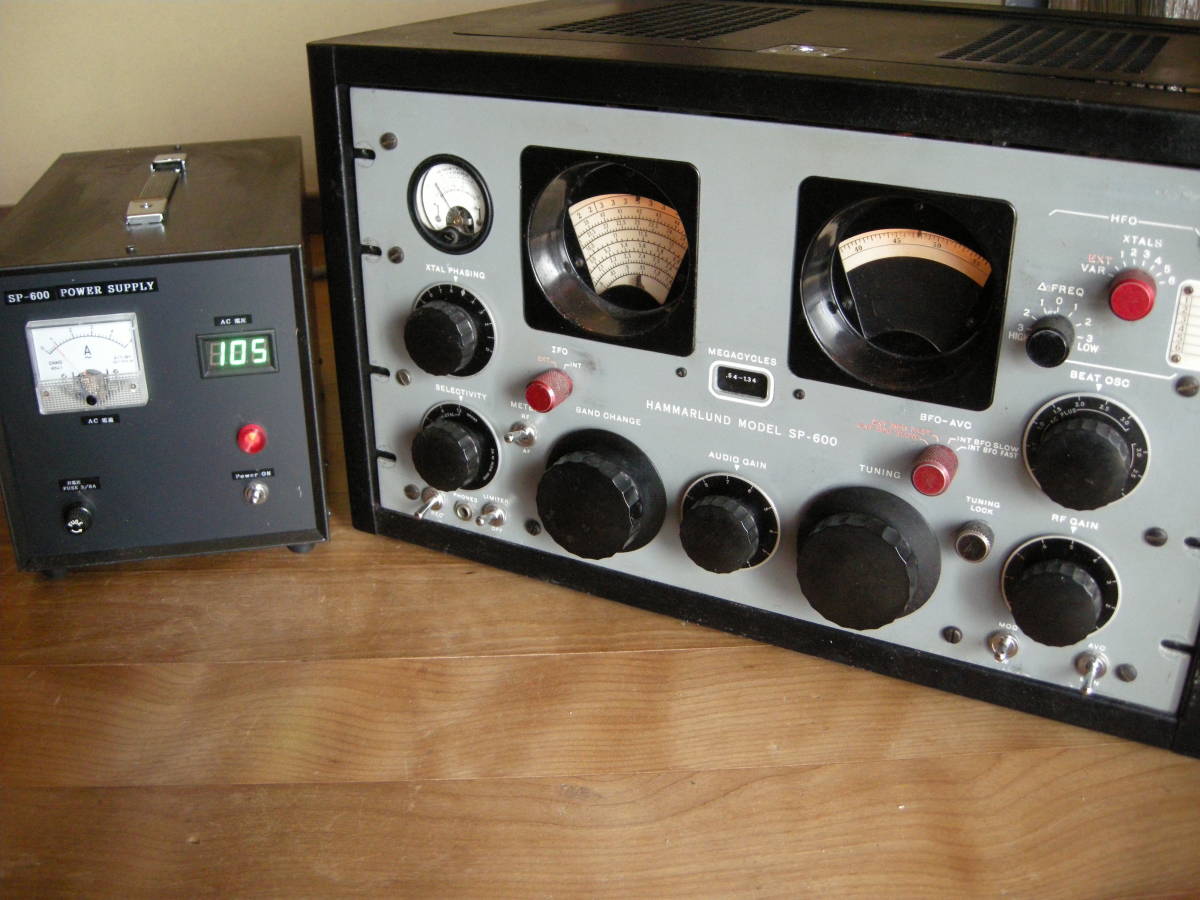 SP-600 Hammarlund_SP600_Receivers Hammarlund 外部電源 JX-17+