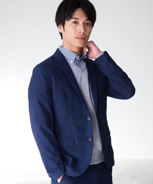春夏 UNITED ARROWS green label relaxing 撥水 カジュアル テーラード 