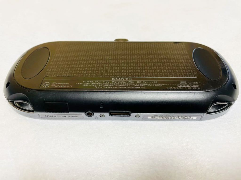 PlayStation Vita PCH-1100AA01 クリスタルブラック PS VITA 本体のみ