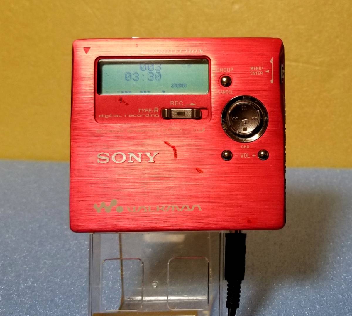 SONY MZ-R909 MDポータブルレコーダー MDLP対応 完動品・動作保証 SONY