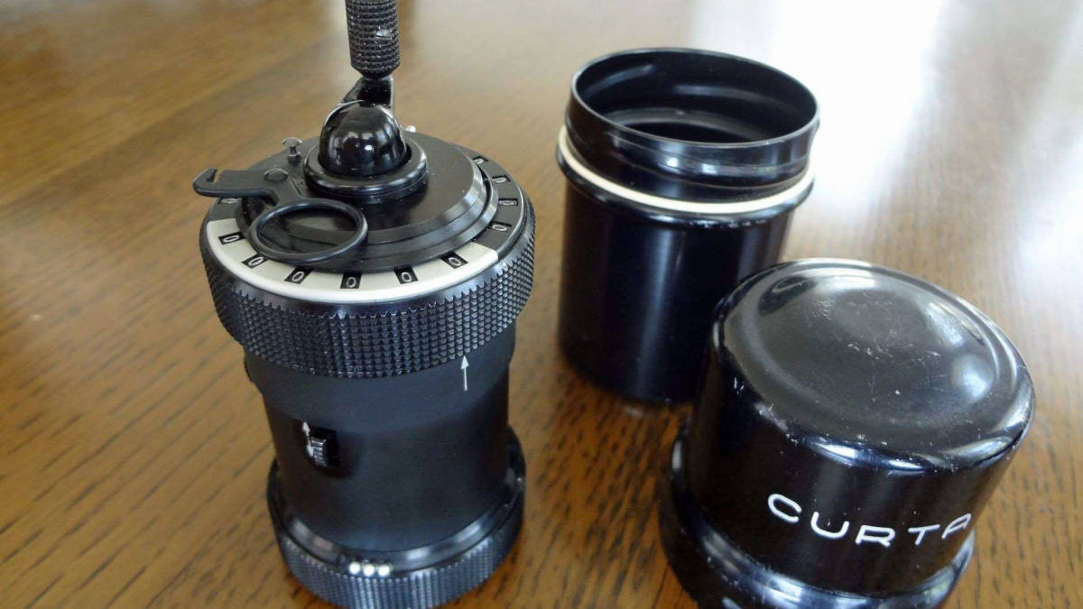 クルタ計算機 CURTA TypeⅠ ケースつき CURTA 機械式計算機 