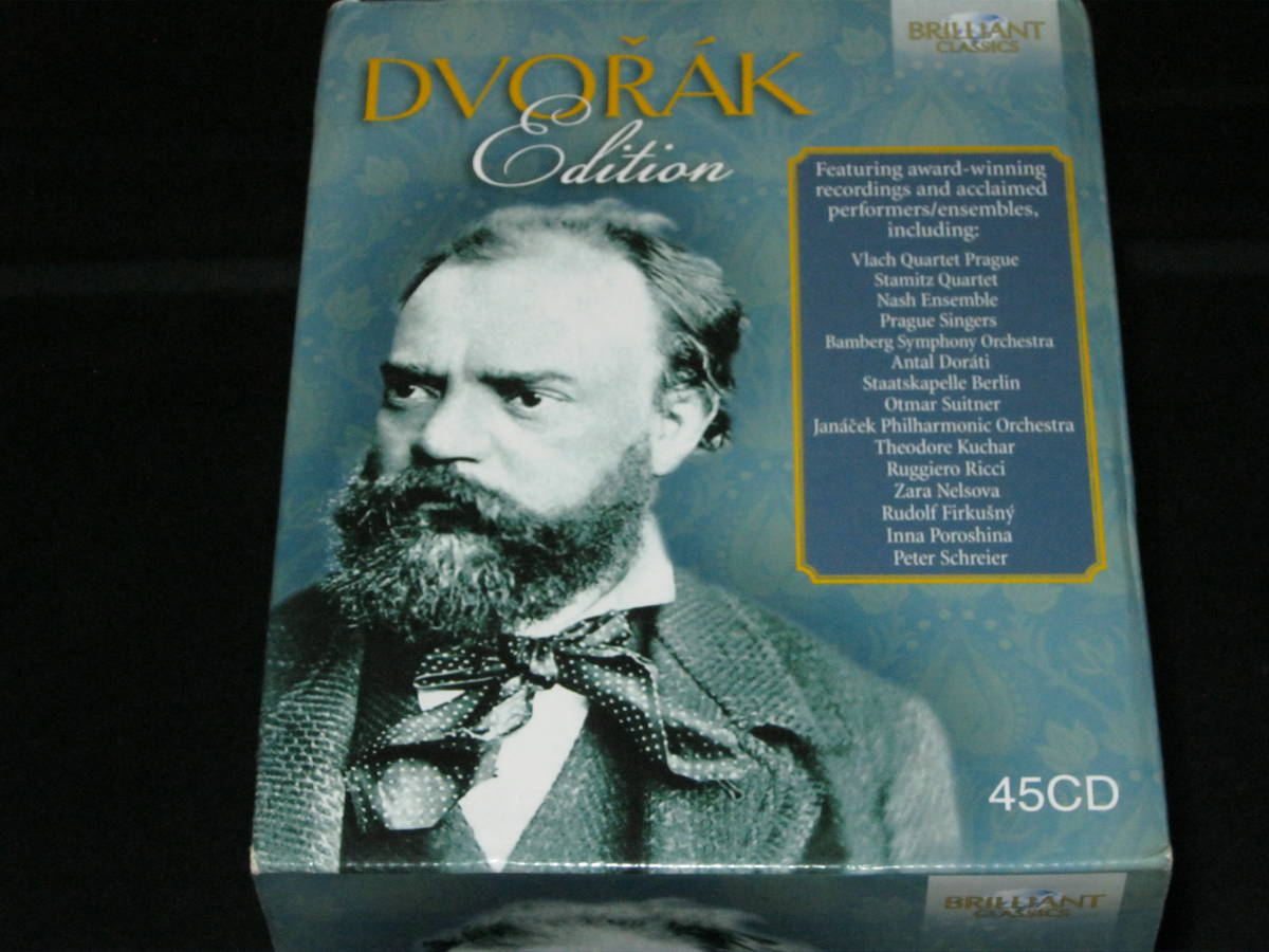 ドヴォルザーク・エディション 45CD 全集 ドヴォルザーク・エディション（Dvorak Edition）※45CD ドヴォルザーク