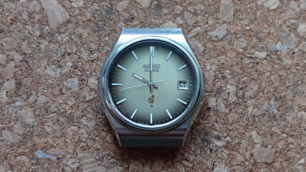 SEIKO ELNIX】セイコー エルニクス 1975年5月製造 0703-8020 茶