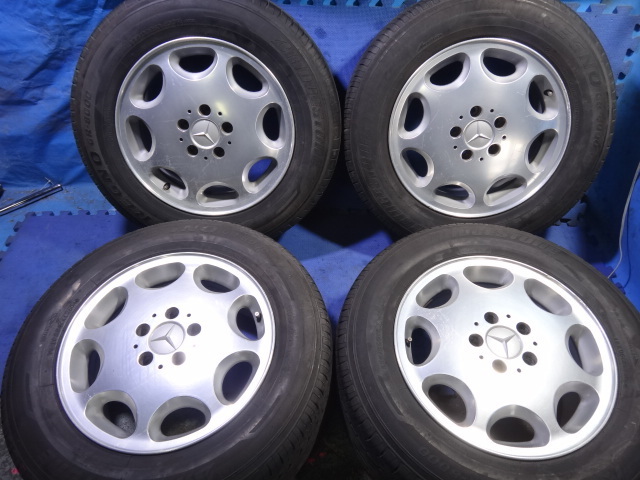 【限定セール，100%新品】 メルセデス ベンツ W140 S320 S500 等 純正 アルミ ホイール タイヤ ホイル 235/60/16 品番 1404000902 8150(ラジアルタイヤ)｜売買されたオークション情報、yahooの商品情報をアーカイブ公開 - オークフ 5穴
