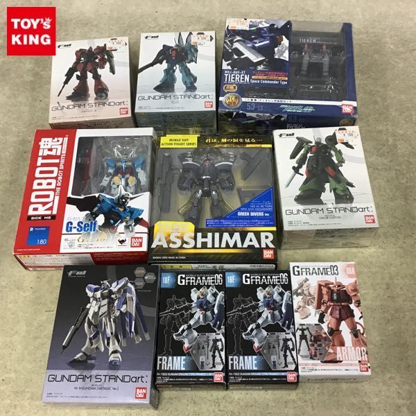1円～ 訳あり ROBOT魂 G-セルフ、ガンダム STANDart: ザクIII 改 他