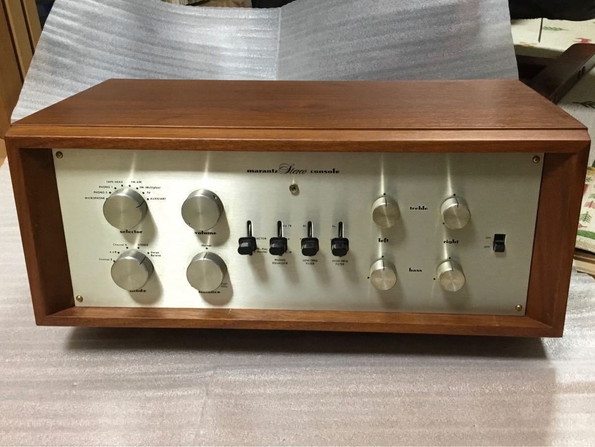 正規品，定番人気 Marantz マランツ 7 早期オリジナル 真空管 コントロールプリアンプ 現状 . 木箱付き(マランツ)｜売買されたオークション情報、yahooの商品情報をアーカイブ公開 - オークファン マランツ