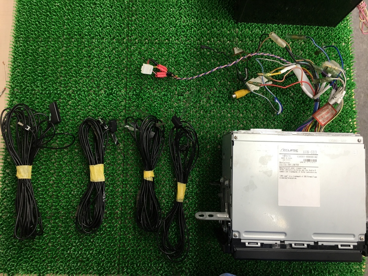 AVN-G03 イクリプス メモリーナビ ECLIPSE DVD 地デジ CD iPod FM USB