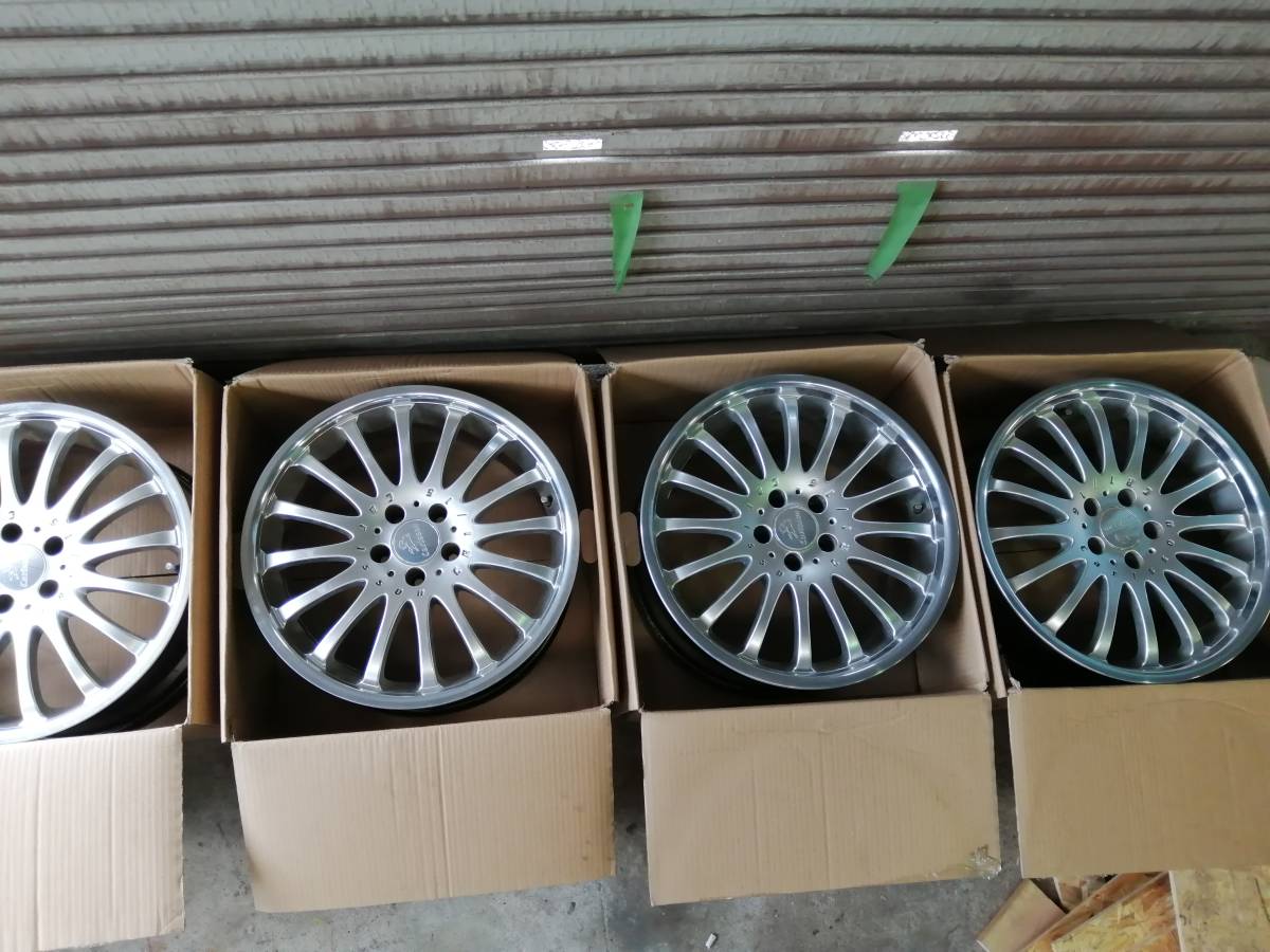 カールソン 19インチ Carlsson アルミ 中古 4本セット 10J 不明 