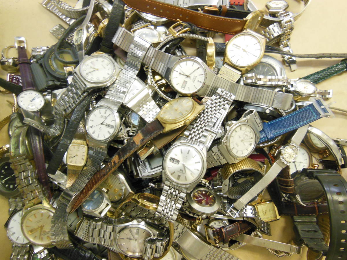 大人気，新作 W0304-26 2331 腕時計 まとめ SEIKO CITIZEN 7143-7000 / 5126-8020 / 8229-8000 など 約4.5Kg メンズ レディース クオーツ(セイコー)｜売買されたオークション情報、yahooの商品情報をアーカイブ公開 - オークフ その他