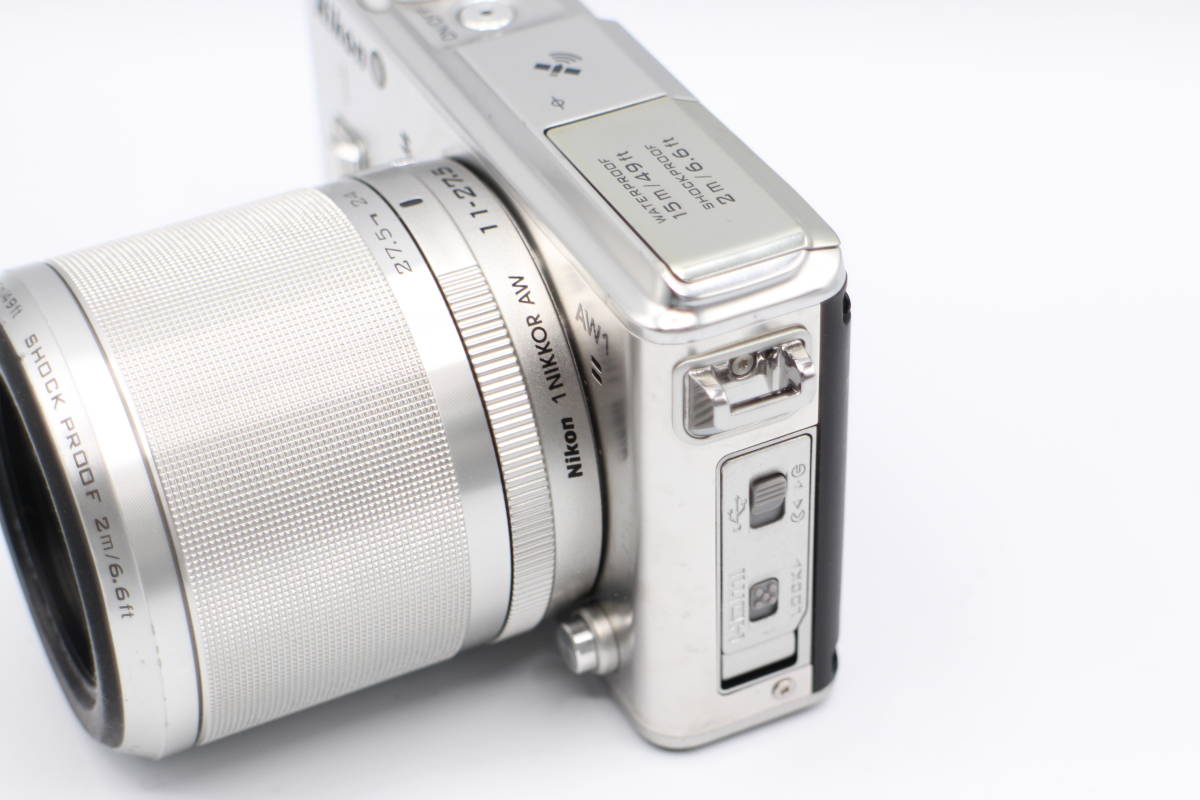 Nikon ミラーレス一眼カメラ Nikon1 AW1 シルバー Nikon AW1 Nikon1 11 