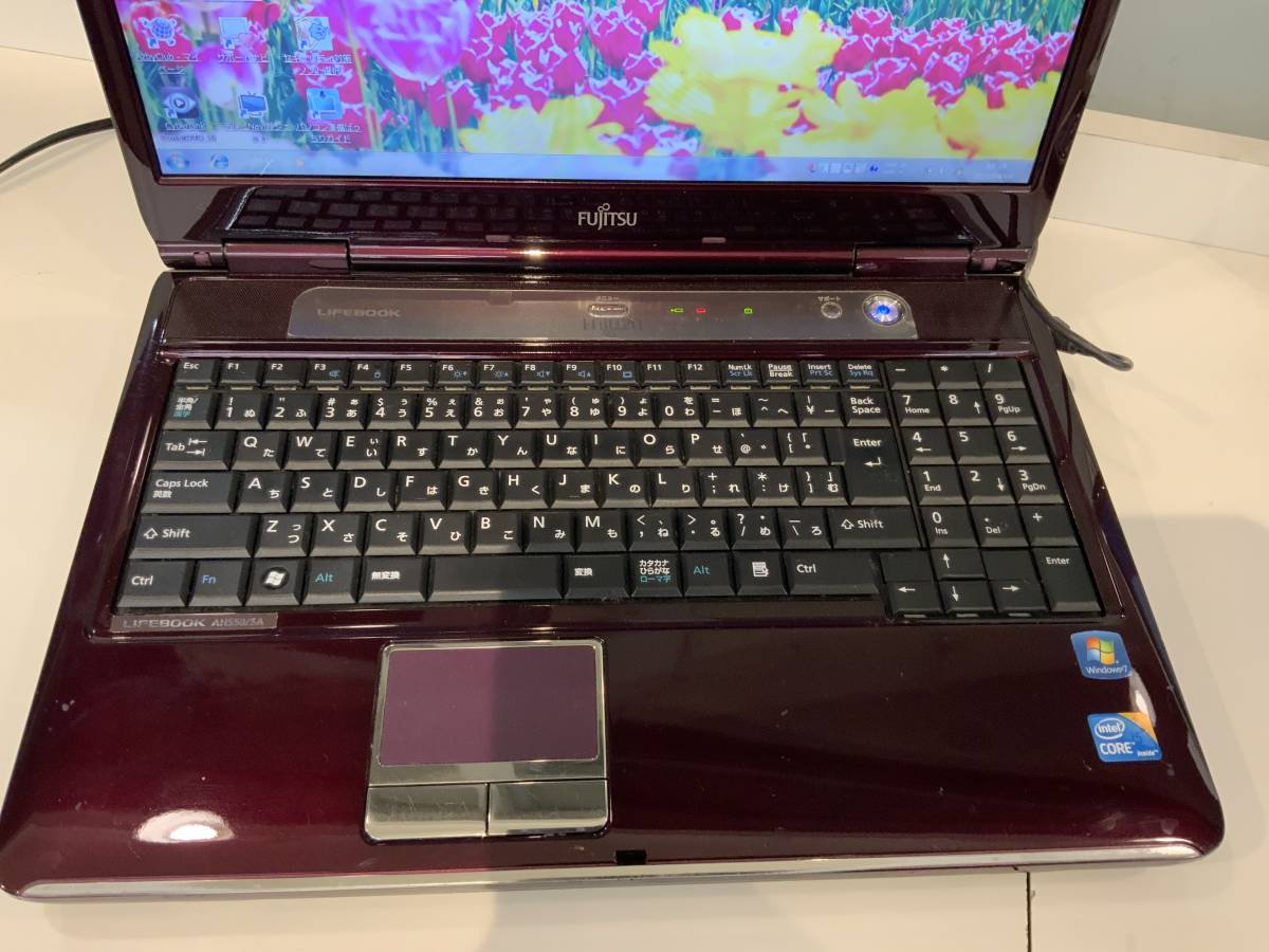 ノートPC 綺麗 富士通 AH550/5A Windows10 Office付ノートパソコン