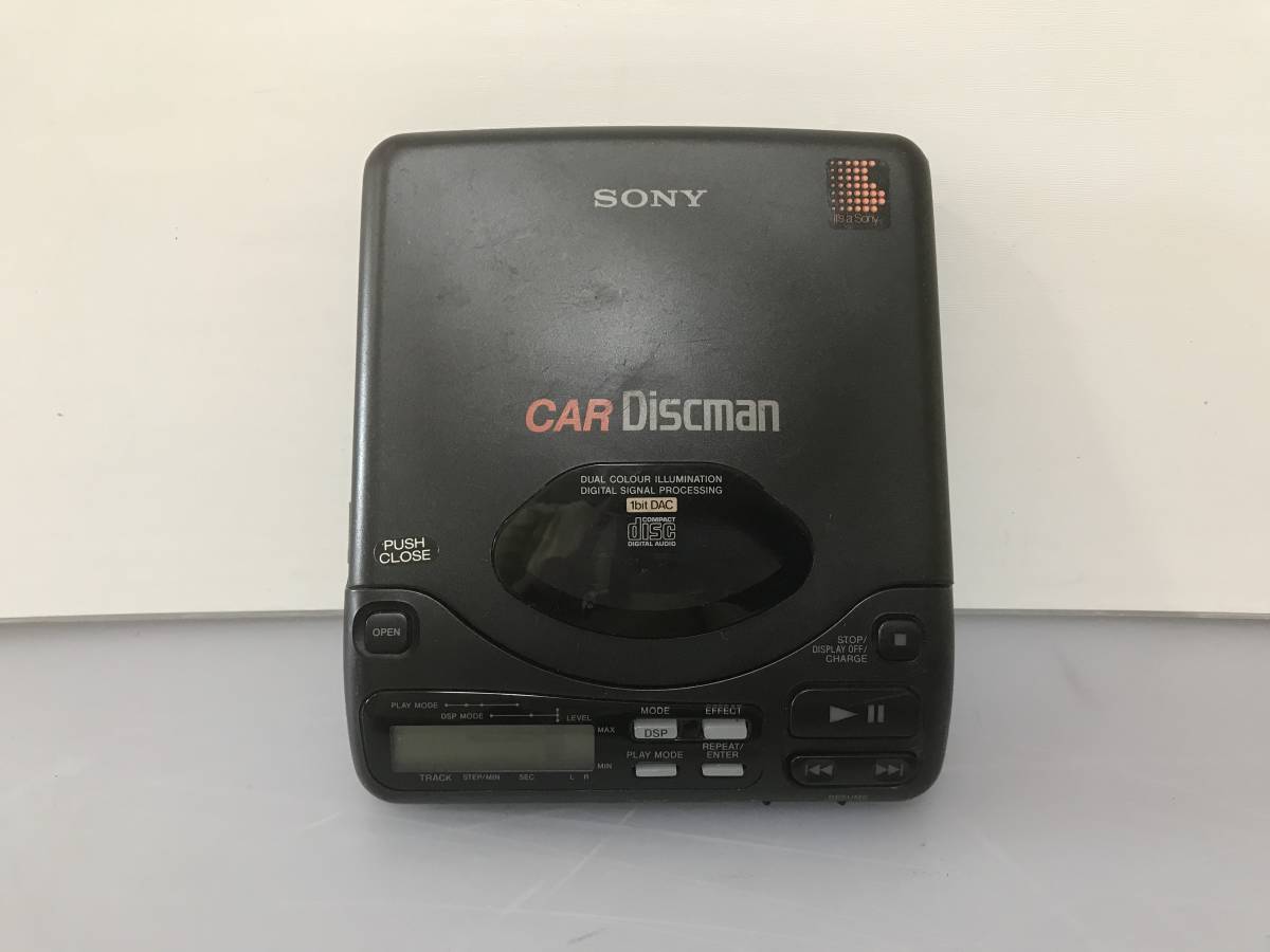 SONY ポータブルCDプレーヤー CAR Discman D-808K ジャンクRT-209 SONY