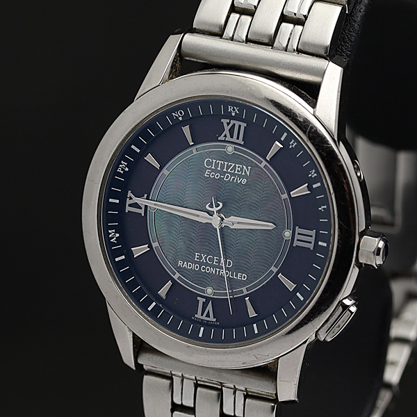 1円○正規品【CITIZEN EXCEED/エクシード】エコドライブ 電波ソーラー