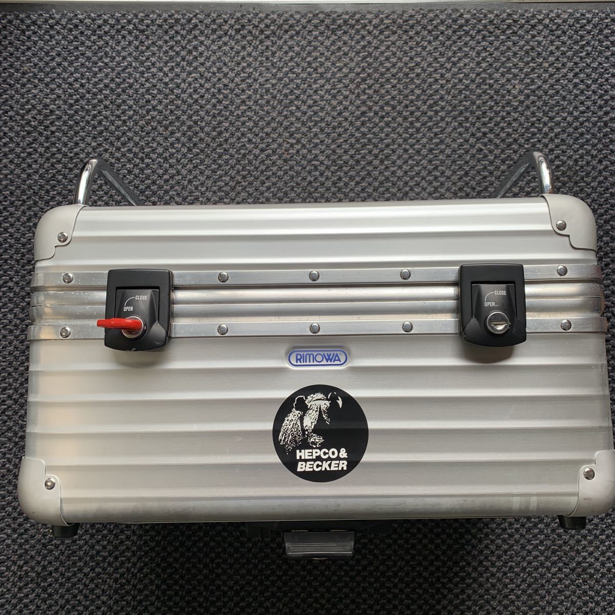 ヘプコ&ベッカー RIMOWA トップケース 希少 廃盤 25L HEPCO ヘプコ&ベッカー RIMOWA トップケース 希少 廃盤 25L HEPCO