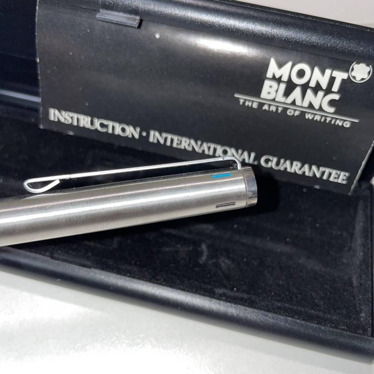 1円~【希少】MONT BLANC モンブラン 4色 ボールペン シルバー GERMANY