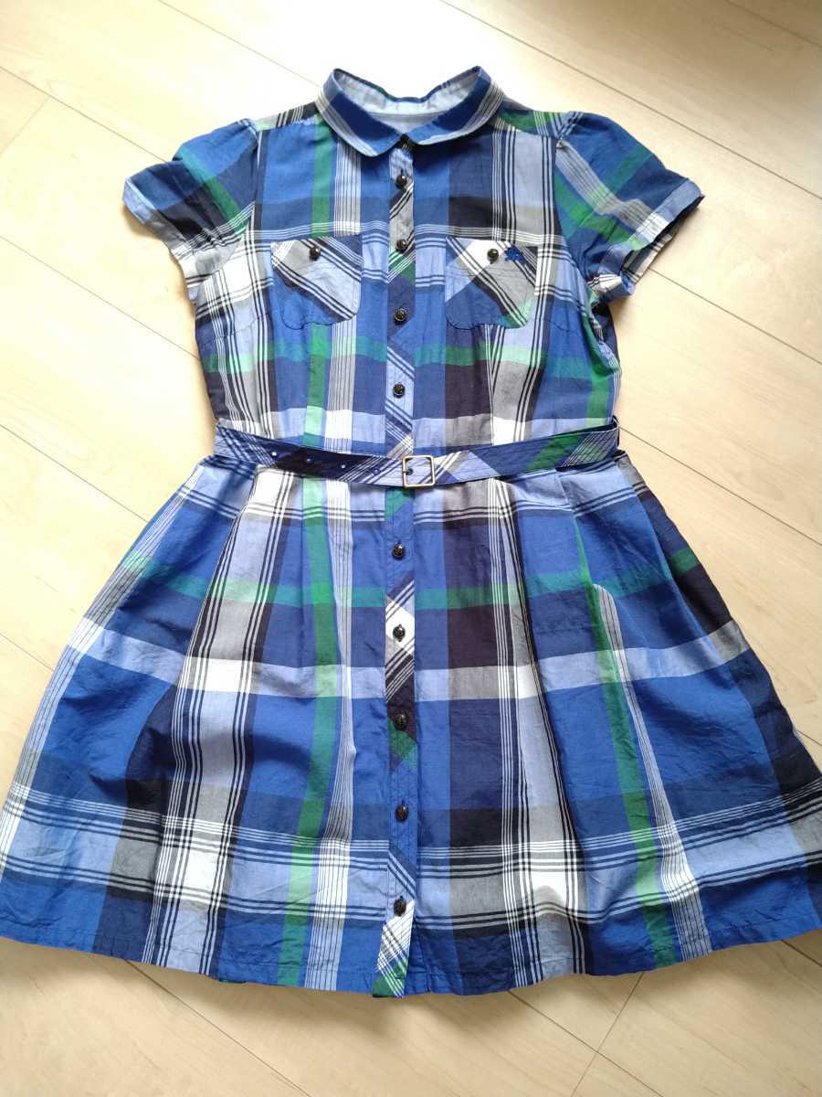 バーバリーブルーレーベル Burberry Blue Label ワンピース サイズ36 150相当 150 145 154cm 売買されたオークション情報 Yahooの商品情報をアーカイブ公開 オークファン Aucfan Com