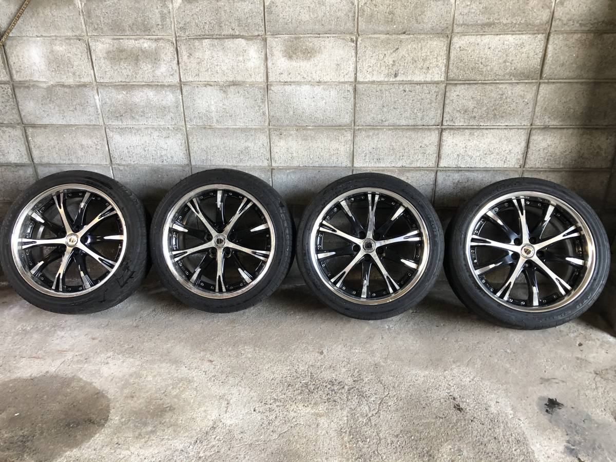 ☆売切 work シュバート SC4 8.5J+45 5H114.3 245/40R19 アルファード
