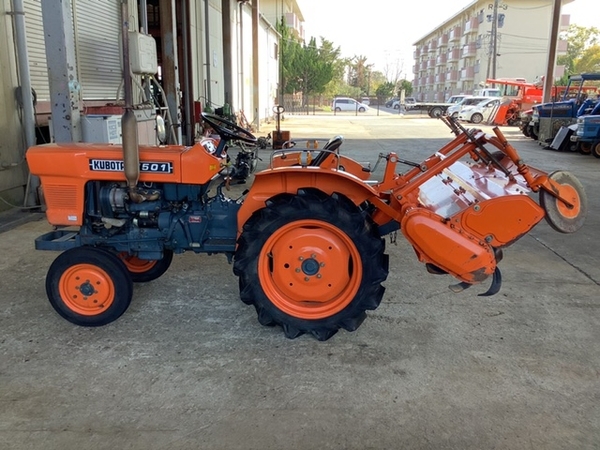 L1501 クボタ トラクター 2WD ロータリー RS1351 15馬力 付き