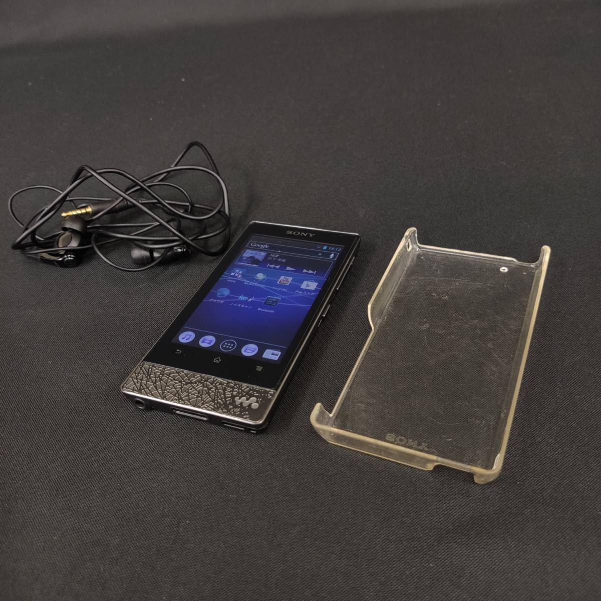 A09z04M SONY NW-F807 ウォークマン 64GB ブラック ケース 本体 MDR
