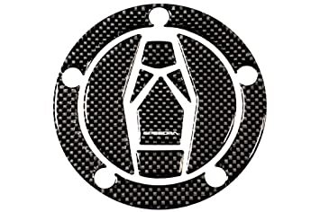  SSK カーボンタンクキャップパッド KAWASAKI Z900RS/CAFE 2018- ZX-10R/RR 2016- N_1