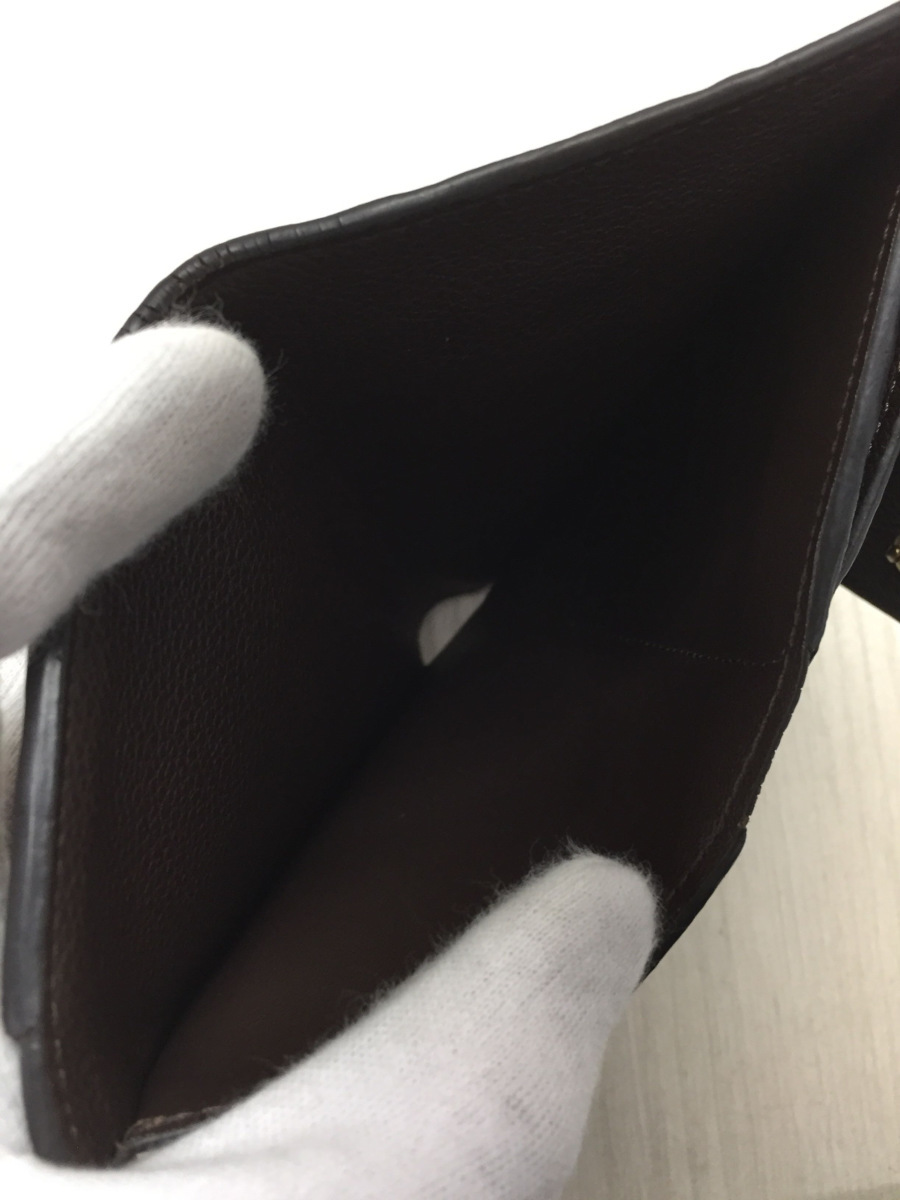 LOUIS VUITTON◆ポルトフォイユ・キュリユーズコンパクト_モノグラムアンプラント/レザー/BRW/M60543 アンプラント ルイヴィトン 使用わずか LOUIS VUITTON キュリユーズコンパクトの通販
