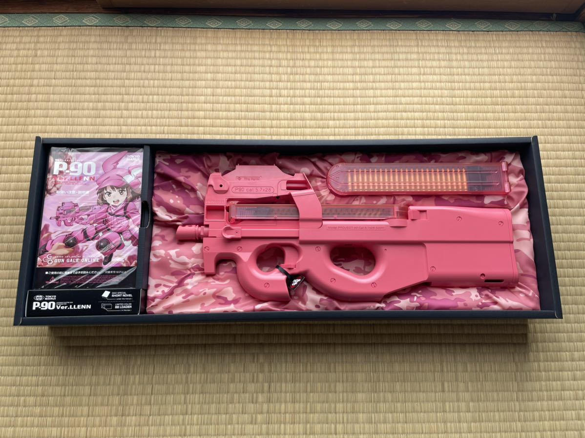  東京マルイ P90 Ver.LLENN バージョン レン ソードアートオンライン ガンゲイル オンライン GGO SAOオルタナティブ(ガスガン)｜売買されたオークション情報、yahooの商品情報をアーカイブ公開 - オ ガスガン